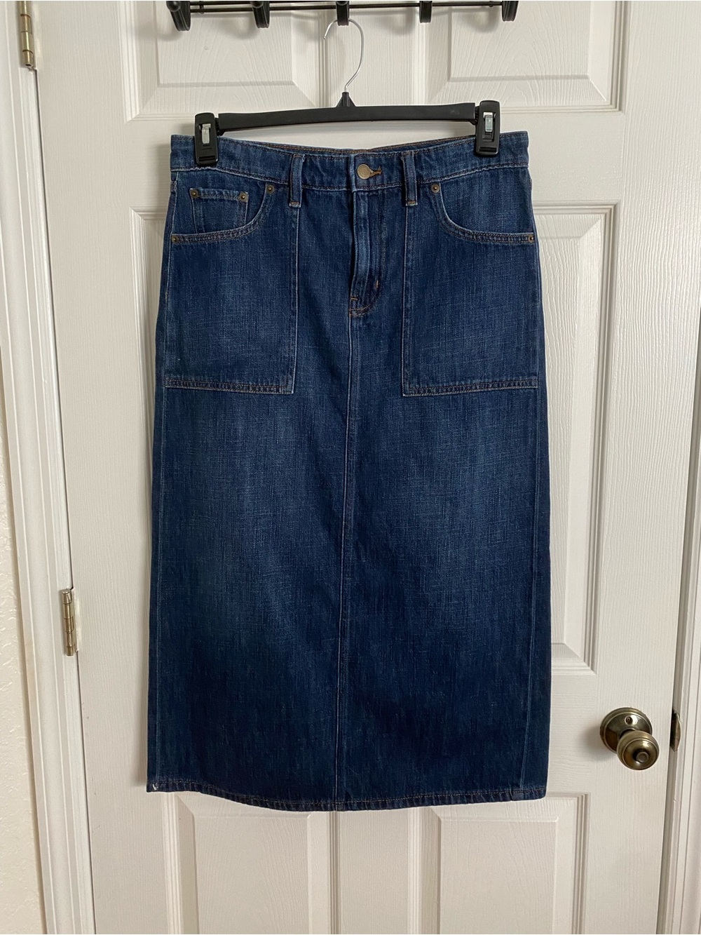Lauren Ralph Lauren Blue Denim Skirt – Size L